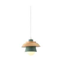 Luminária Pendente Moderna De Madeira LED E27 Para Cozinha E Sala De Jantar Luminária Pendente Moderna De Madeira LED E27 Para Cozinha E Sala De Jantar