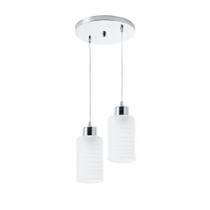 Luminária Pendente Moderno Track 2 lâmpadas E27 Bivolt Luminária Pendente Moderno Track 2 lâmpadas E27 Bivolt