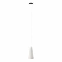 Luminária pendente Modway Beacon Opal Black 13x13x183 cm