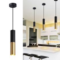Luminária pendente Omgomne Modern Mini conjunto de 3 metais dourados e pretos Luminária pendente Omgomne Modern Mini conjunto de 3 metais dourados e pretos