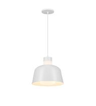 Luminária Pendente Pantoja Branco Para Balcão Mesa Bancada Área Gourmet Luminária Pendente Pantoja Branco Para Balcão Mesa Bancada Área Gourmet