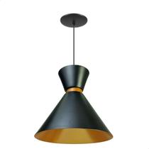Luminária Pendente Pequim Com Interior Cobre Com Fiação 110/220v Luminária Pendente Pequim Com Interior Cobre Com Fiação 110/220v
