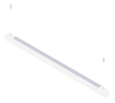 Luminária Pendente Perfil 35mm Luz Indireta 1,5 Metros 70w Iluminação Luminária Pendente Perfil 35mm Luz Indireta 1,5 Metros 70w Iluminação