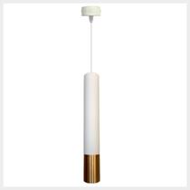 Luminaria Pendente Piazzi Tubo Cilíndrico Moderno Para Cabeceira 40CM Marca AstraLED