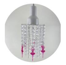 Luminária Pendente pingentes Bailarinas Quarto menina