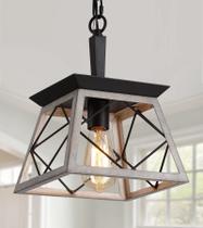 Luminária pendente Q&S Farmhouse Vintage Chandelier