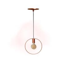 Luminária Pendente Ring Line Lustre Aramado Premium Elegance Luminária Pendente Ring Line Lustre Aramado Premium Elegance