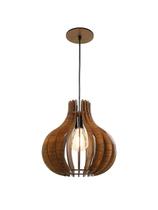 Luminária Pendente Ripado Gota 30cm Mesa Balcão Bancada Área Gourmet