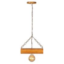 Luminária Pendente Rústico De Teto 1 Lâmpada Luminária Pendente Rústico De Teto 1 Lâmpada