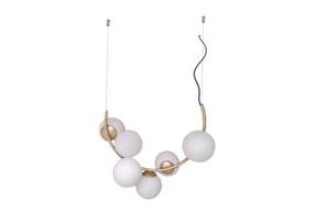Luminaria pendente single globo 12cm 6xg9 Luminaria pendente single globo 12cm 6xg9