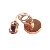 Luminária Pendente Soquete Bocal E27 Com Lâmpada Led