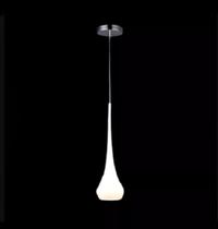 Luminária Pendente Taça Vidro Branco 1 Lamp. E27 Ref: SE 0632 - Chandelie Luminária Pendente Taça Vidro Branco 1 Lamp. E27 Ref: SE 0632 - Chandelie
