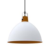 Luminária pendente taschibra factory g branco ou preto Luminária pendente taschibra factory g branco ou preto