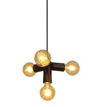Luminária pendente taschibra nick 4xe27 preto fosco Luminária pendente taschibra nick 4xe27 preto fosco