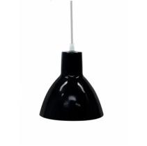 Luminária Pendente Taschibra TD-622/1 E-27 Preta