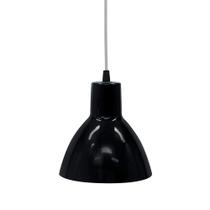 Luminária Pendente Taschibra Td 622/1 E-27 Preta Luminária Pendente Taschibra Td 622/1 E-27 Preta