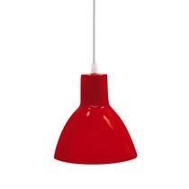 Luminária Pendente Taschibra TD 622/1 E-27 Vermelho