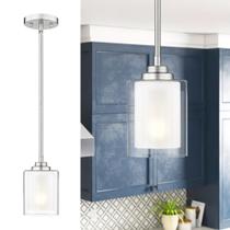 Luminária pendente TENGXIN Modern Brushed Nickel para cozinha Luminária pendente TENGXIN Modern Brushed Nickel para cozinha