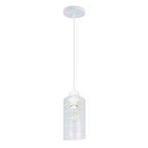 Luminária Pendente Teto Moderno Track Linhas Quarto Sala Bancada 1 lâmpada Bivolt E27 - Esquilos Shop