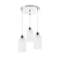 Luminária Pendente Track Quarto Sala Balcão 3 lâmpadas E27 Bivolt