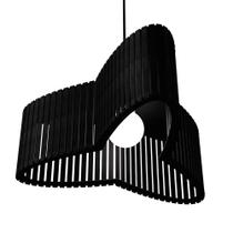 Luminária Pendente Trevo Modelo Ripado