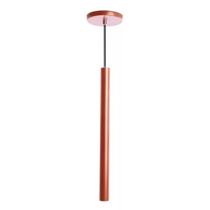 Luminária Pendente Tubo Lavabo Quarto Cama Balcão Luxo Cobre Luminária Pendente Tubo Lavabo Quarto Cama Balcão Luxo Cobre