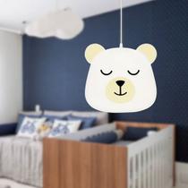 Luminária Pendente Urso - Iluminação Difusa para Decoração e Leitura Luminária Pendente Urso - Iluminação Difusa para Decoração e Leitura