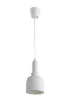 Luminária Pendente Vidro Branco Fosco Ref: Lt-222-A - Luxtek