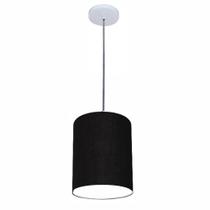 Luminária Pendente Vivare Free Lux Md-4103 Cúpula em Tecido