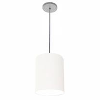 Luminária Pendente Vivare Free Lux Md-4104 Cúpula em Tecido
