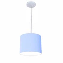 Luminária Pendente Vivare Free Lux Md-4105 Cúpula em Tecido