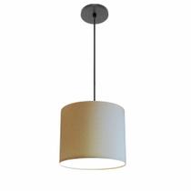 Luminária Pendente Vivare Free Lux Md-4106 Cúpula em Tecido