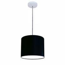 Luminária Pendente Vivare Free Lux Md-4106 Cúpula em Tecido
