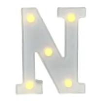 Luminária Pequena Com Led - Letras Luminária Pequena Com Led - Letras