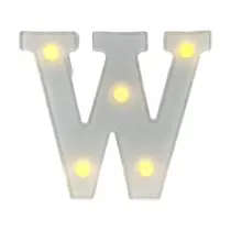 Luminária Pequena Com Led - Letras Luminária Pequena Com Led - Letras