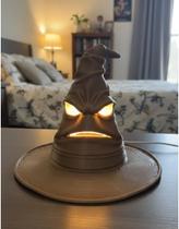 Luminária Personalizado Chapéu Seletor Harry Potter