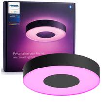 Luminaria Philips Hue Preta Infuse 33,5w Inteligente 220v 220-240v Preto