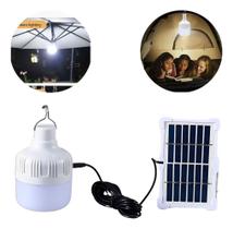 Luminária Placa Solar Portátil Lâmpada Camping Recarregável Premium Luminária Placa Solar Portátil Lâmpada Camping Recarregável Premium