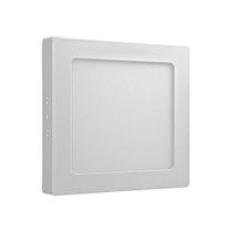 Luminária Plafon 12W Led Quadrado Sobrepor 6500K