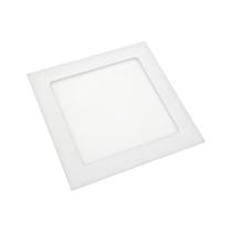 Luminária Plafon 18W LED Quadrado Embutir 6500K