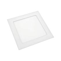 Luminária Plafon 18W Led Quadrado Embutir 6500K