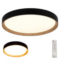 Luminaria Plafon 3 Tons LED Residencial Comercial Sala Quarto Recepçao Escritorio Controle Iluminaçao Ambiente Moderno Luminaria Plafon 3 Tons LED Residencial Comercial Sala Quarto Recepçao Escritorio Controle Iluminaçao Ambiente Moderno