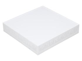 Luminária plafon acrílico leitoso lisa 35 x 35 1 unidade Luminária plafon acrílico leitoso lisa 35 x 35 1 unidade