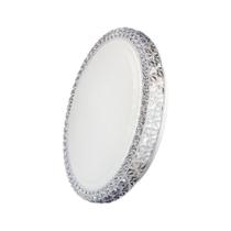 Luminária Plafon Cristal LED Sobrepor Redondo 18W 3000K Demi 13431