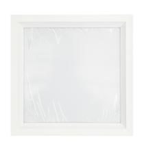 Luminária Plafon de Embutir Quadrada Branca 6 Lampadas