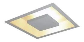 Luminária Plafon Embutir Rebatedor Eclipse 45x45 P/ 4 E27 Luminária Plafon Embutir Rebatedor Eclipse 45x45 P/ 4 E27