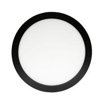 Luminária Plafon Embutir Redondo LED 24w Preto Bivolt 6k Luminária Plafon Embutir Redondo LED 24w Preto Bivolt 6k