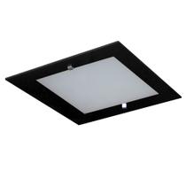 Luminária Plafon Flex Gde 38Cm 3 Lamp E27 Preto - 1101 GDE PT