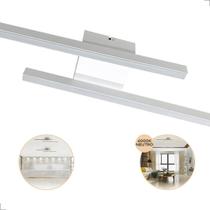 Luminária Plafon Kit Branco Led 4000K Neutro 18W Bivolt