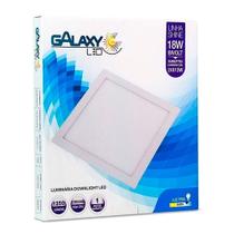 Luminária Plafon Led Shine 18W Quadrada